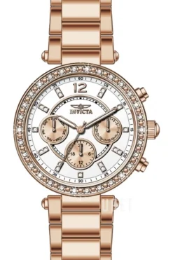 Angel Vit/Roséguldstonat stål Ø36 mm