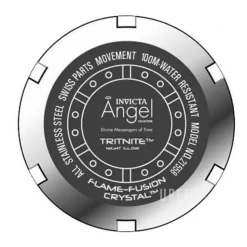 Angel Vit/Roséguldstonat stål Ø36 mm