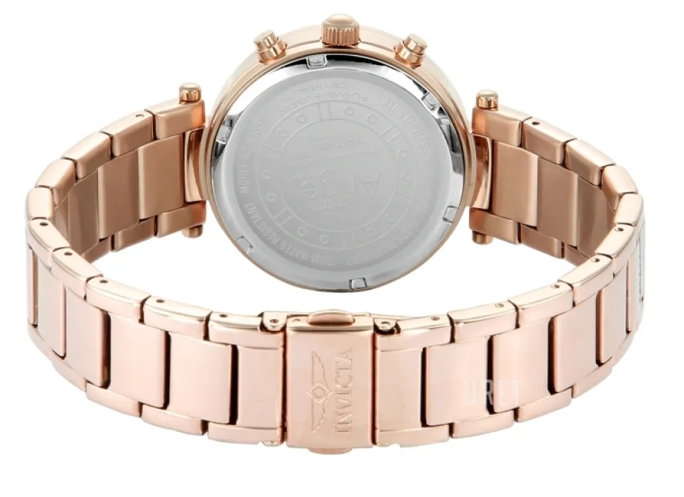 Angel Vit/Roséguldstonat stål Ø36 mm