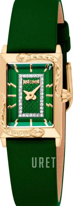 Animalier Dolcezza Snake Grön/Läder