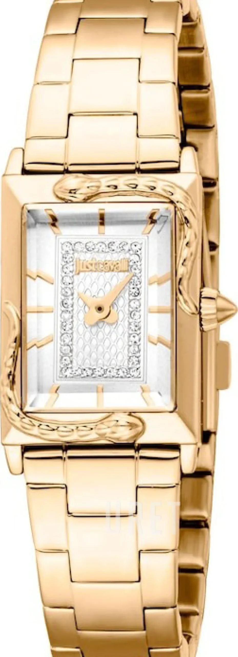 Animalier Dolcezza Snake Silverfärgad/Gulguldtonat stål