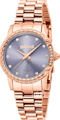 Animalier Fiorenza Snake Grå/Roséguldstonat stål Ø30 mm