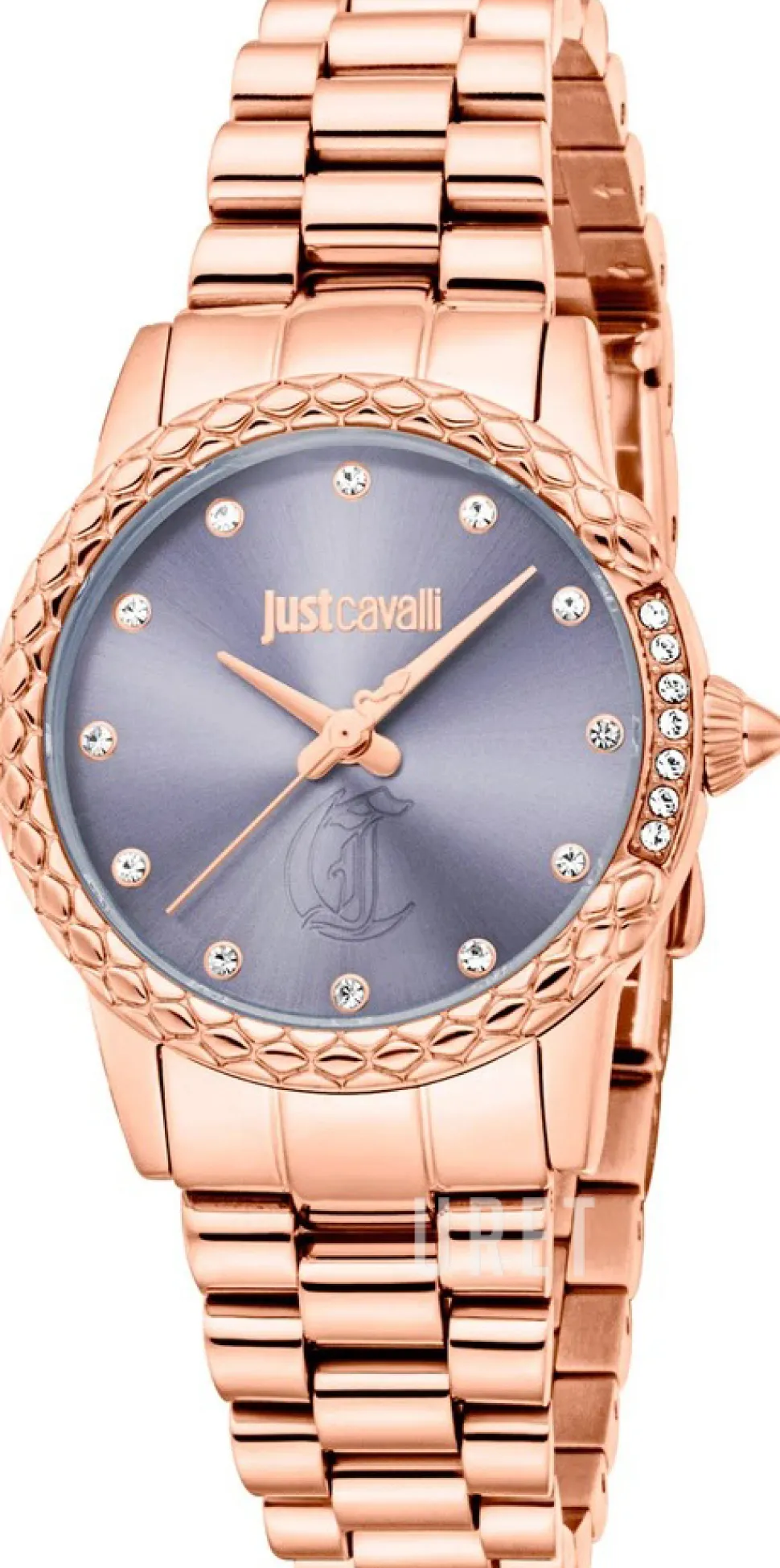 Animalier Fiorenza Snake Grå/Roséguldstonat stål Ø30 mm