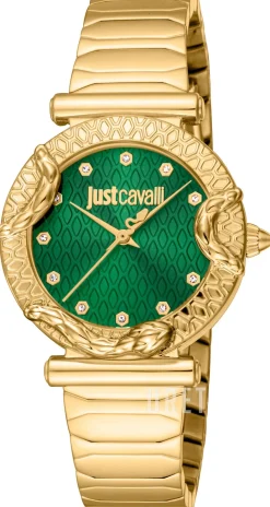 Animalier Grön/Gulguldtonat stål Ø32 mm