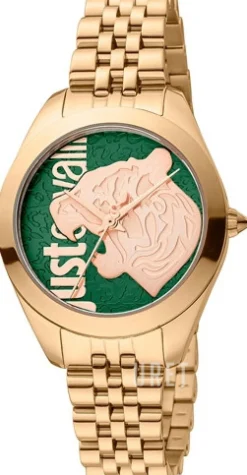 Animalier Grön/Roséguldstonat stål Ø32 mm