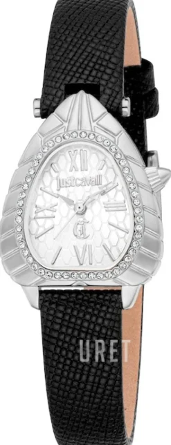 Animalier Perla Silverfärgad/Läder