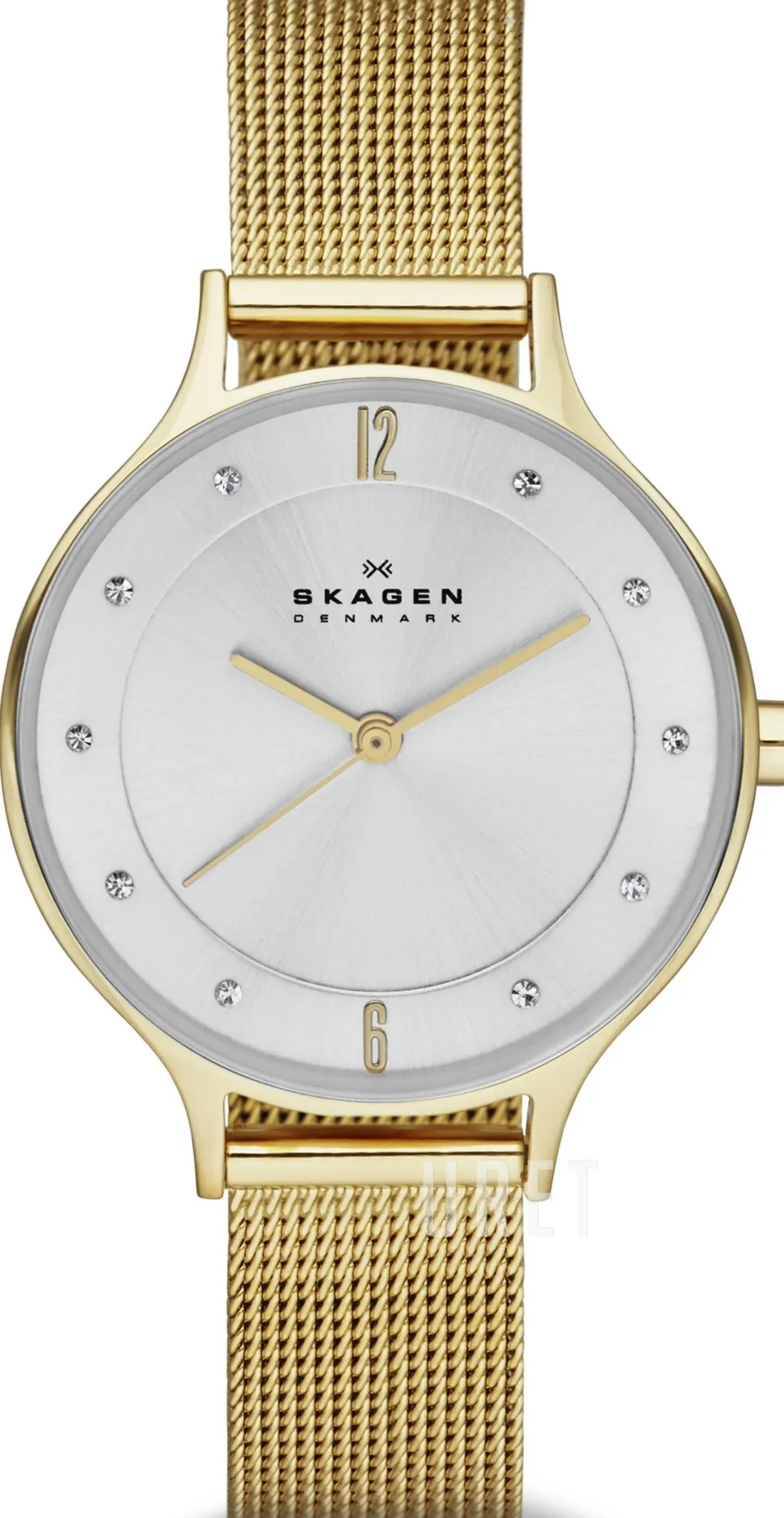 Anita Silverfärgad/Gulguldtonat stål Ø30 mm