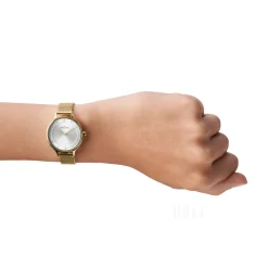 Anita Silverfärgad/Gulguldtonat stål Ø30 mm