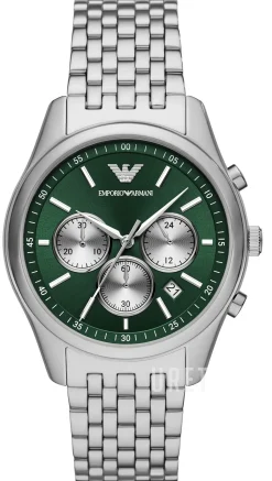 Antonio Grön/Stål Ø41 mm