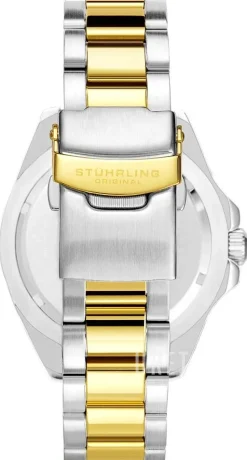 Aquadiver Blå/Gulguldtonat stål Ø42 mm