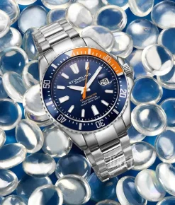 Aquadiver Blå/Stål Ø42 mm