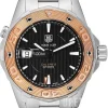 Aquaracer 500 M Calibre 5 Automatic Svart/Stål Ø43 mm