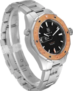 Aquaracer 500 M Calibre 5 Automatic Svart/Stål Ø43 mm