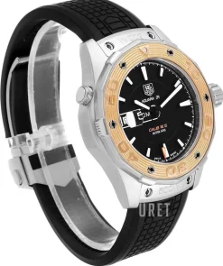 Aquaracer 500 M Calibre 5 Automatic Svart/Gummi Ø43 mm