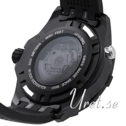 Aquaracer 500 M Calibre 5 Automatic Svart/Gummi Ø43 mm