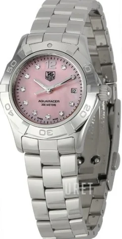 Aquaracer 27 mm Diamond Dial Rosa/Stål Ø27 mm