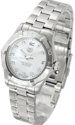 Aquaracer 32 mm Diamond Dial Vit/Stål Ø32 mm