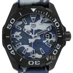 Aquaracer Blå/Textil Ø43 mm