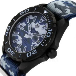 Aquaracer Blå/Textil Ø43 mm