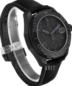 Aquaracer Chronograph Svart/Textil Ø43 mm