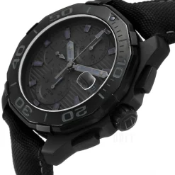 Aquaracer Chronograph Svart/Textil Ø43 mm