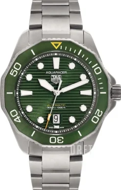 Aquaracer Grön/Titan Ø43 mm