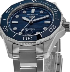 Aquaracer Lady Blå/Stål Ø36 mm