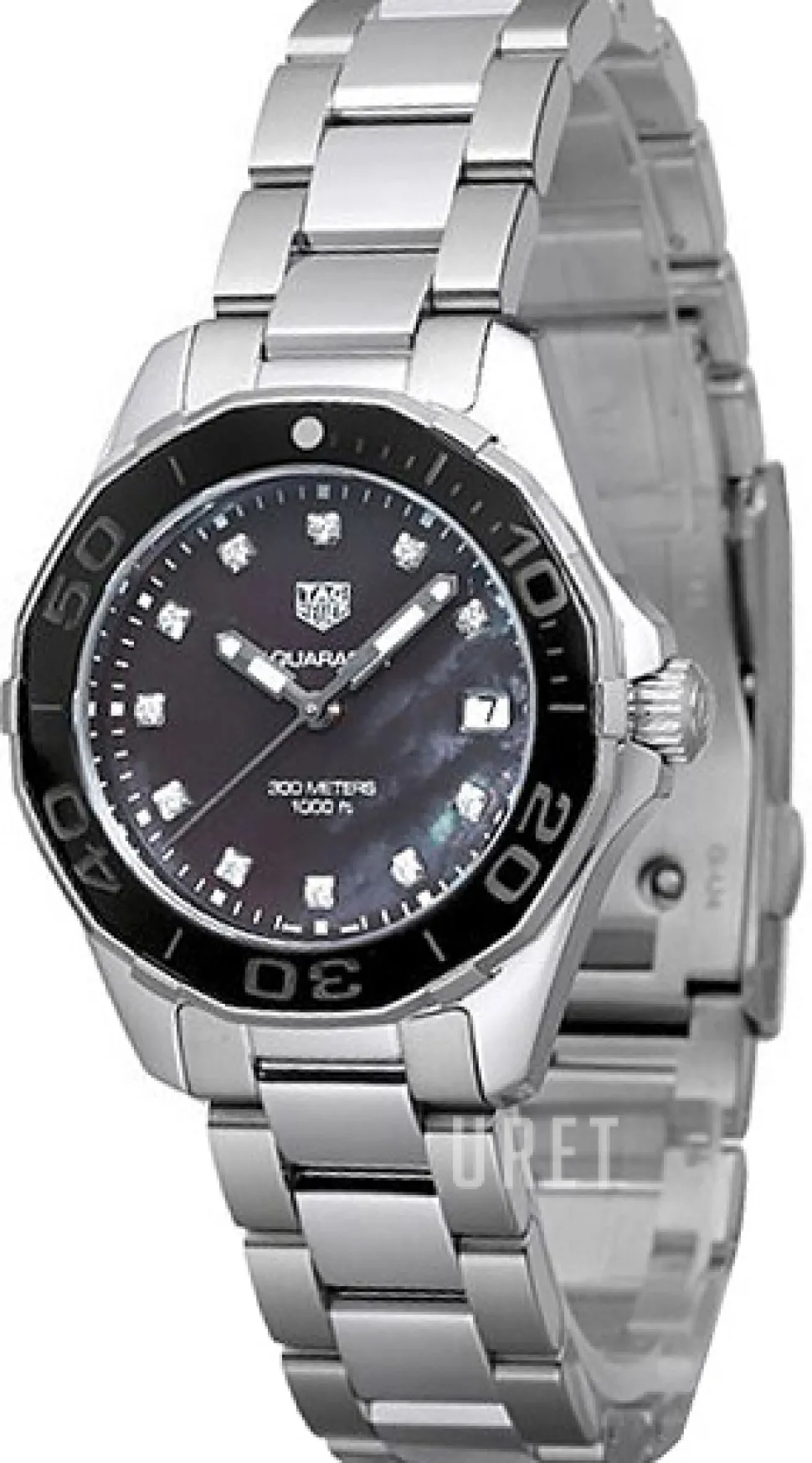 Aquaracer Lady Svart/Stål Ø35 mm