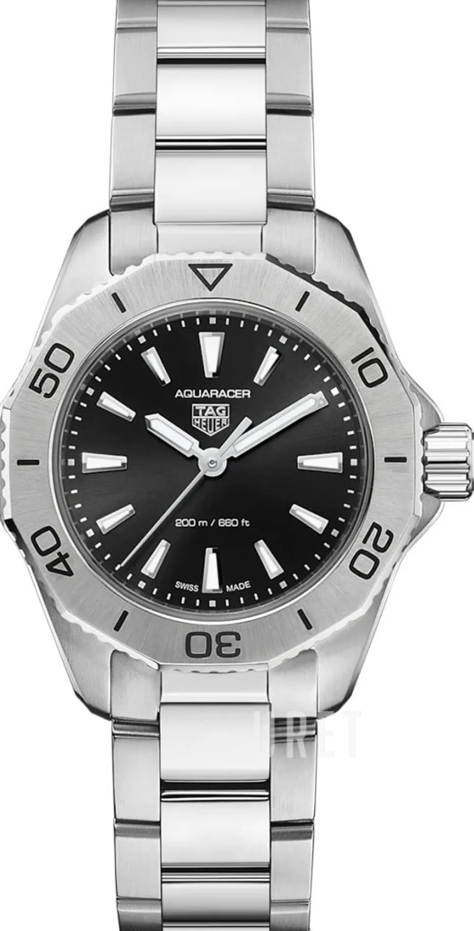 Aquaracer Lady Svart/Stål Ø30 mm