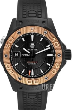 Aquaracer Svart/Gummi Ø43 mm