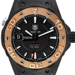 Aquaracer Svart/Gummi Ø43 mm