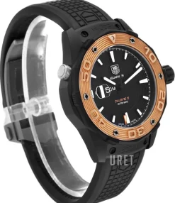 Aquaracer Svart/Gummi Ø43 mm