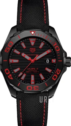 Aquaracer Svart/Textil Ø43 mm