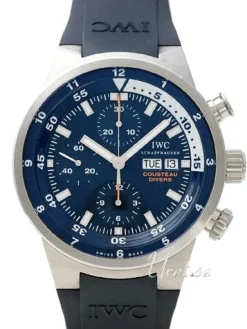 Aquatimer Blå/Gummi Ø44 mm