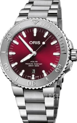 Aquis Röd/Stål Ø43.5 mm