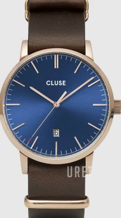 Aravis Blå/Läder Ø40 mm