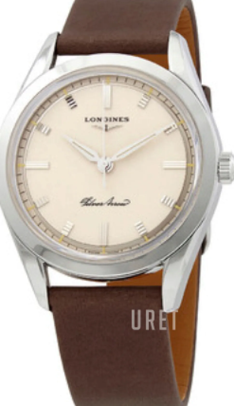 Arrow Silverfärgad/Läder Ø38.5 mm