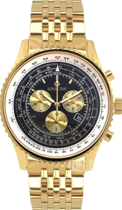 Artagnan Svart/Gulguldtonat stål Ø48 mm