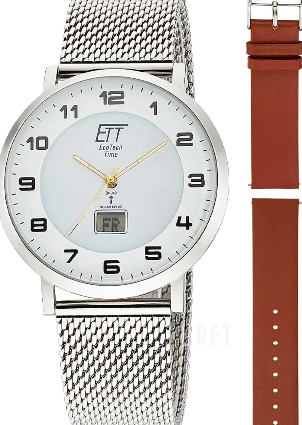 Atacama Vit/Stål Ø40 mm