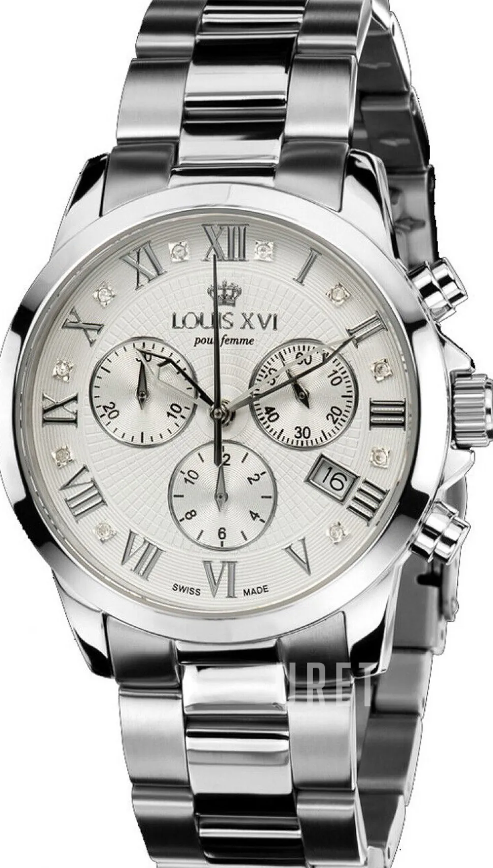 Athos Silverfärgad/Stål Ø38 mm