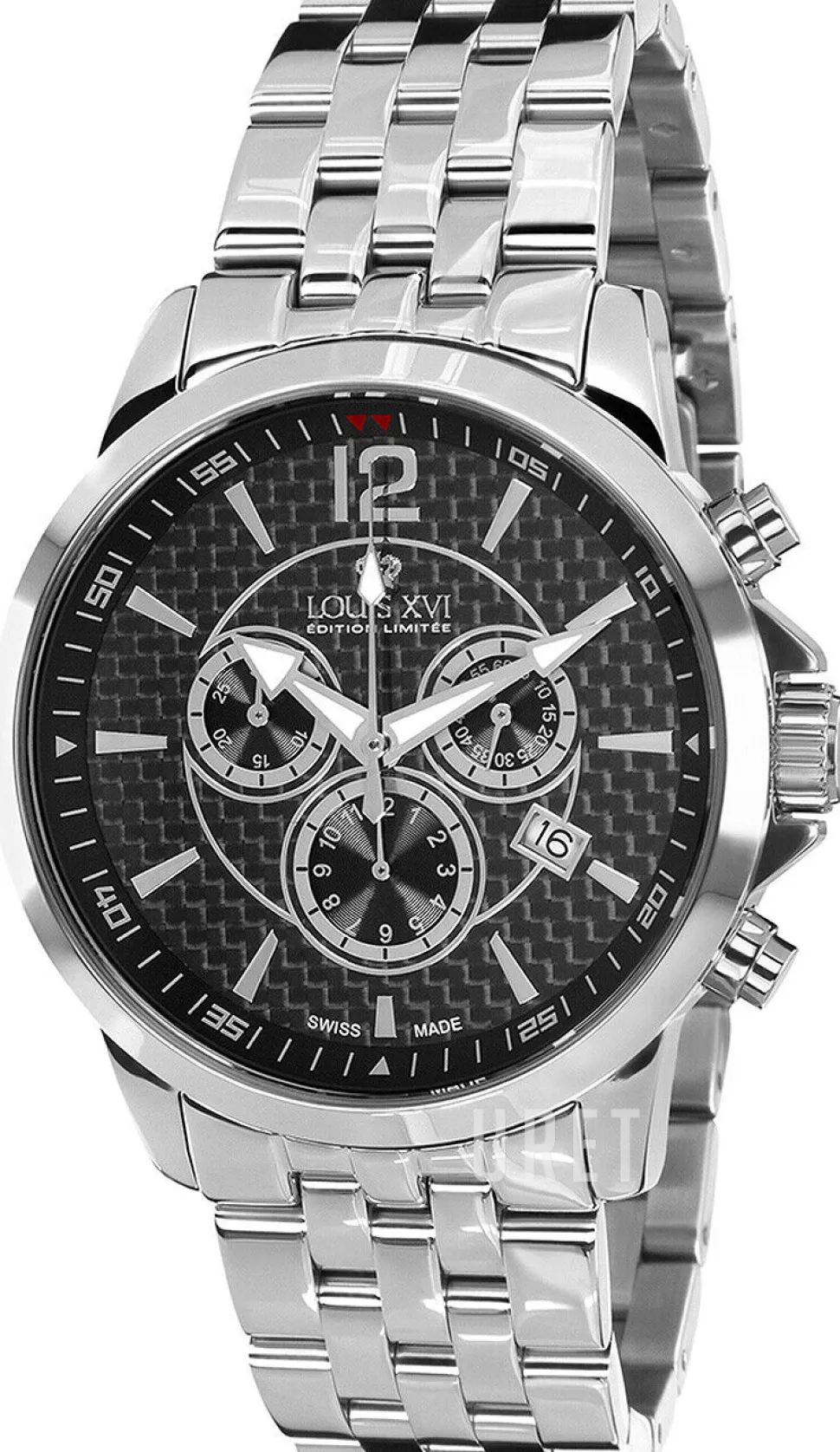 Athos Svart/Stål Ø43 mm