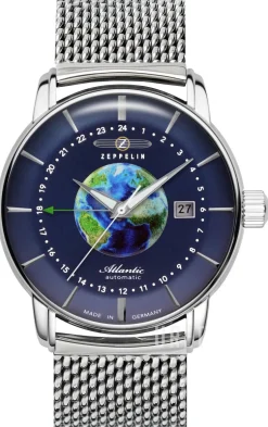 Atlantic Blå/Stål Ø42 mm