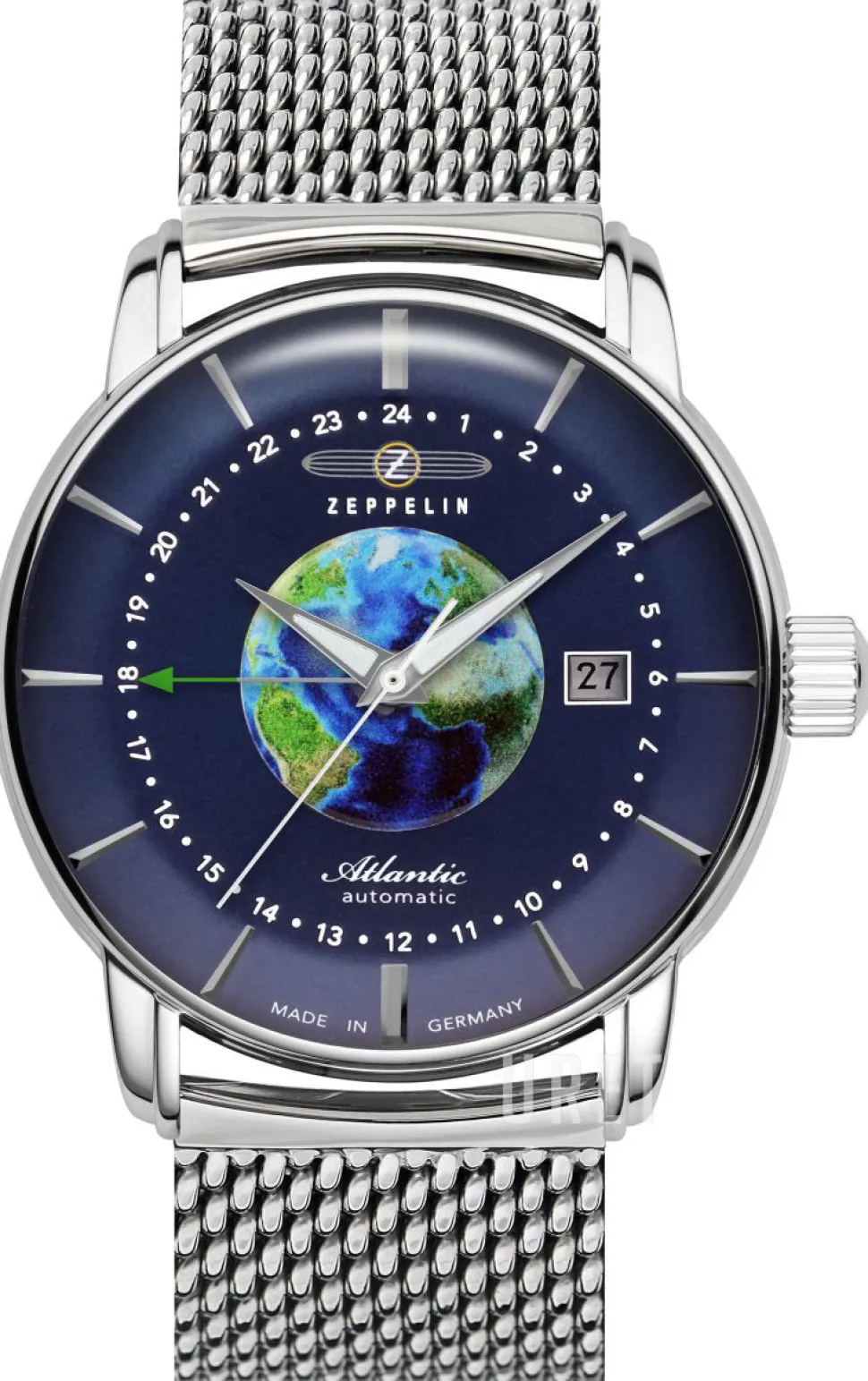 Atlantic Blå/Stål Ø42 mm