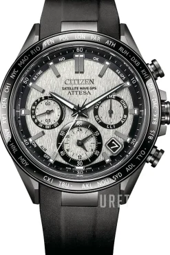 Attesa Silverfärgad/Gummi Ø44 mm