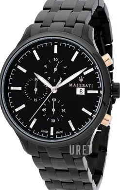 Attrazione Svart/Stål Ø43 mm