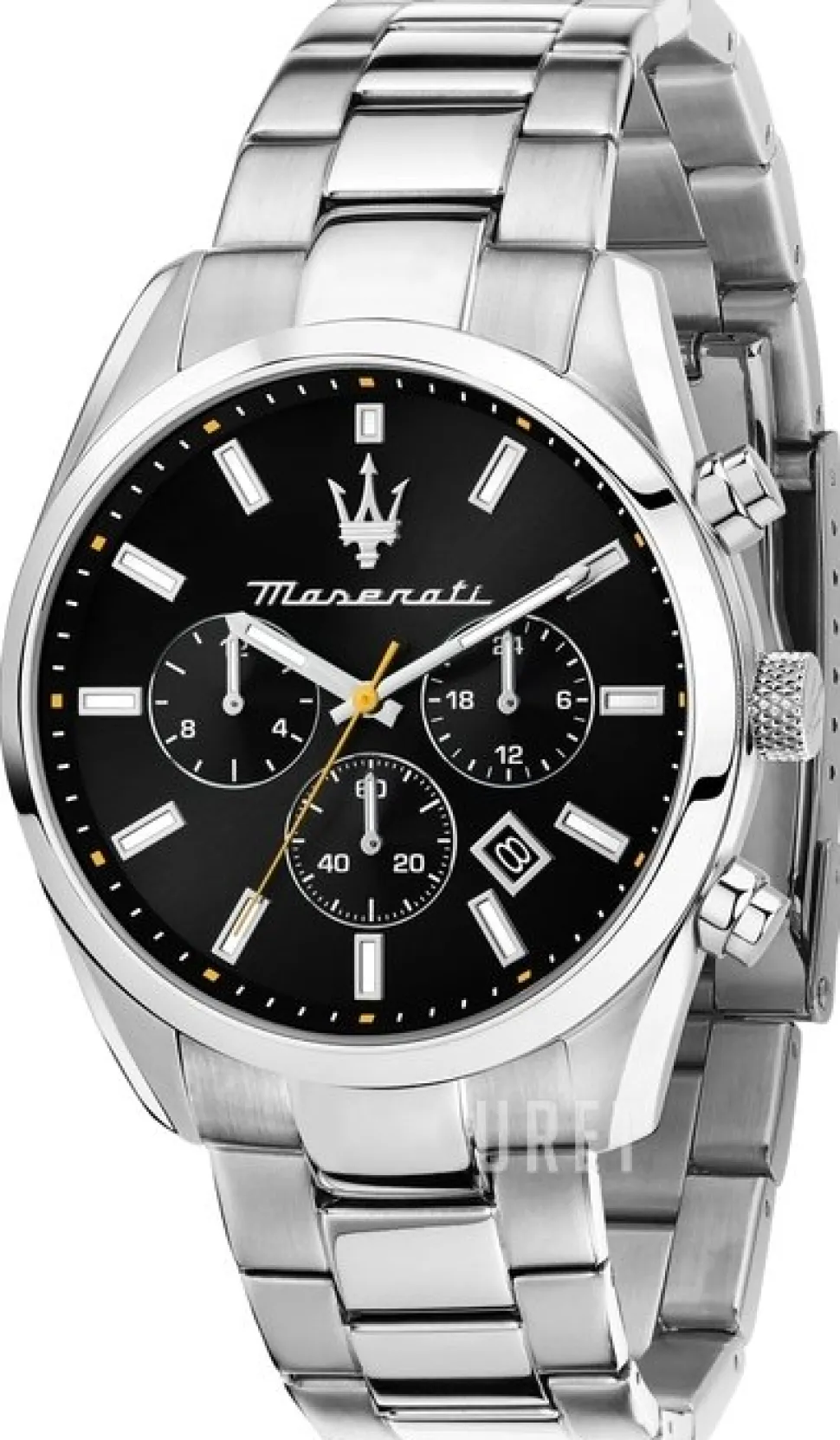 Attrazione Svart/Stål Ø43 mm