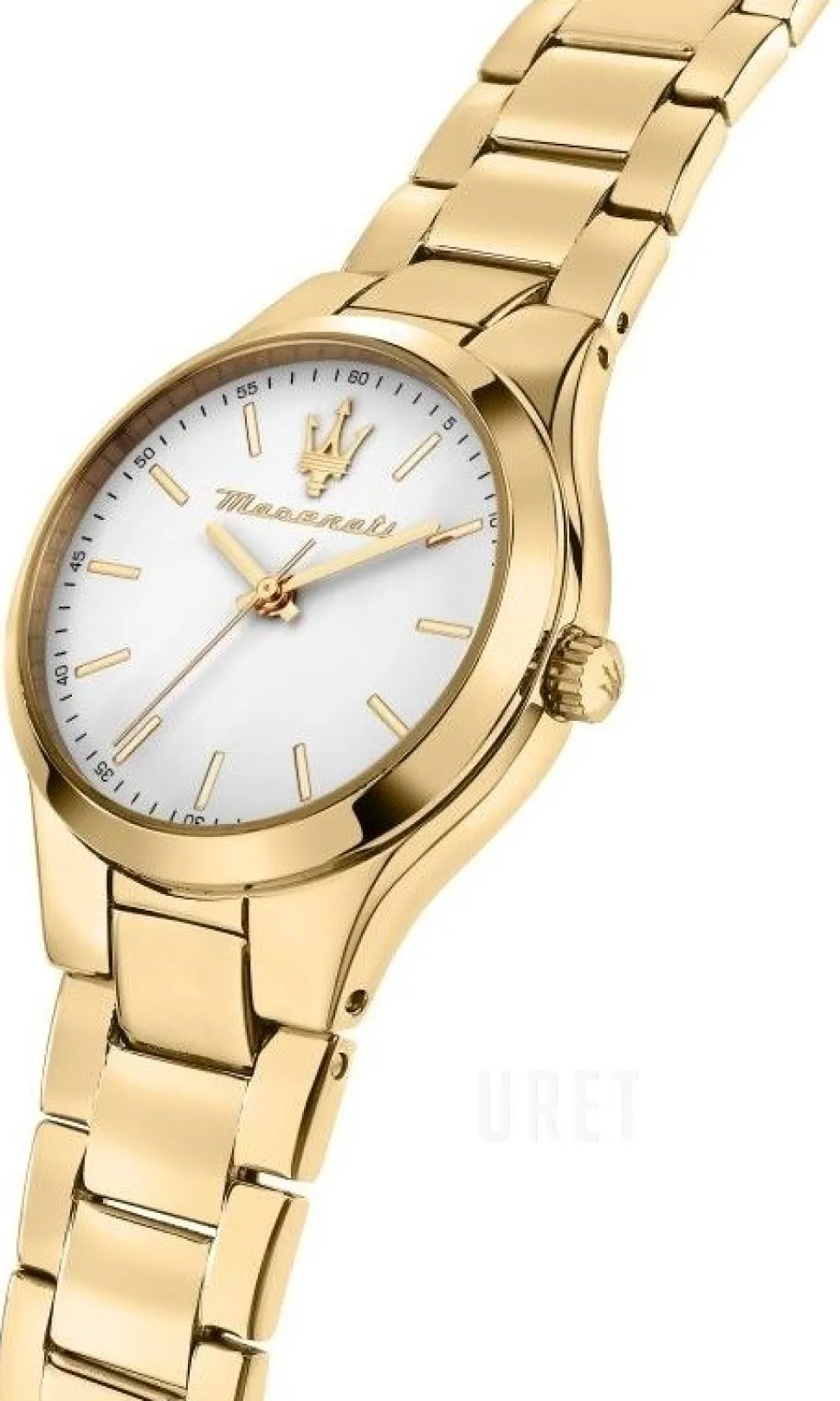 Attrazione Vit/Guldtonat stål Ø30 mm