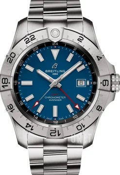 Avenger Automatic GMT 44 Blå/Stål Ø44 mm