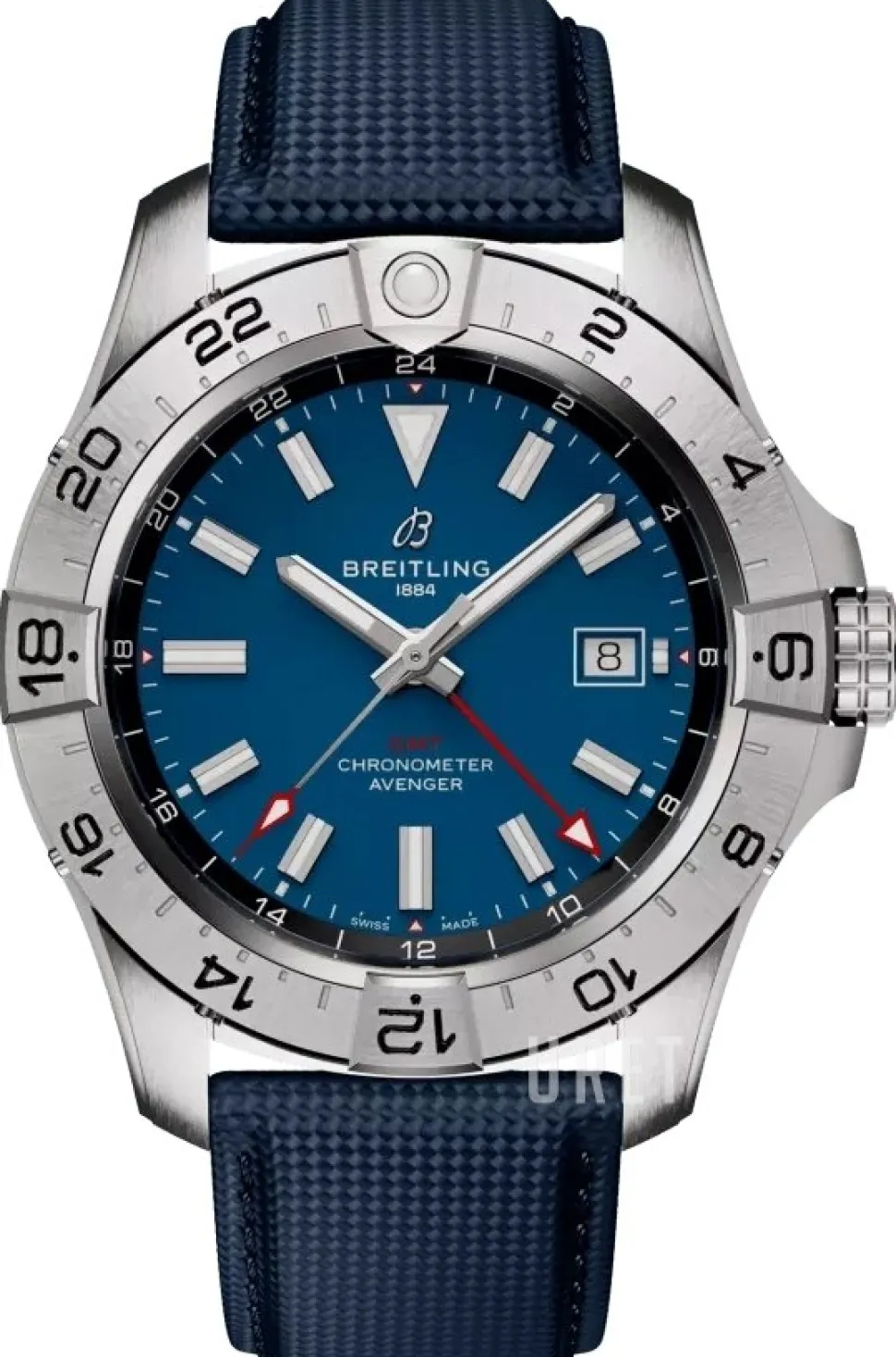 Avenger Automatic GTM 44 Blå/Läder Ø44 mm