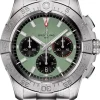Avenger B01 Chronograph 44 Grön/Stål Ø44 mm